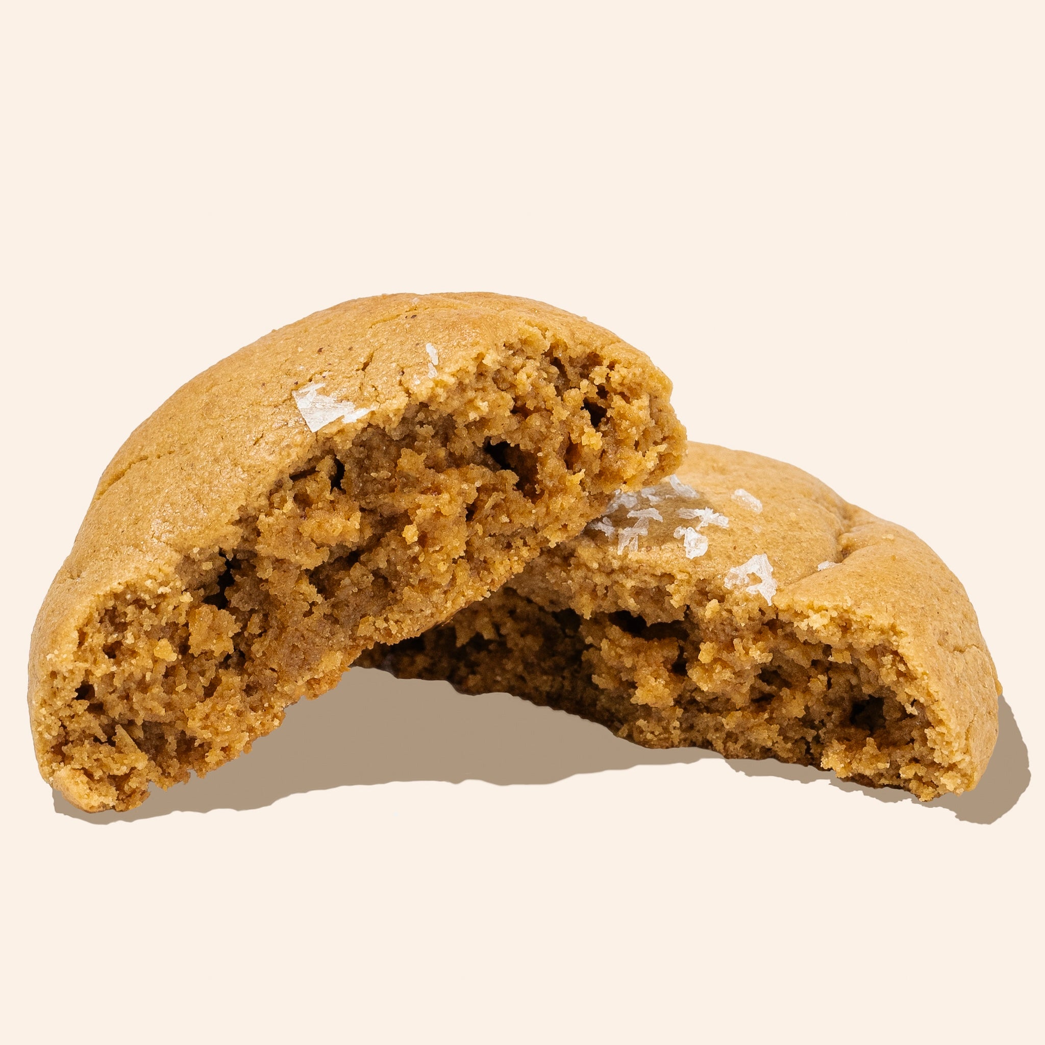 peanut butter cookie cross section