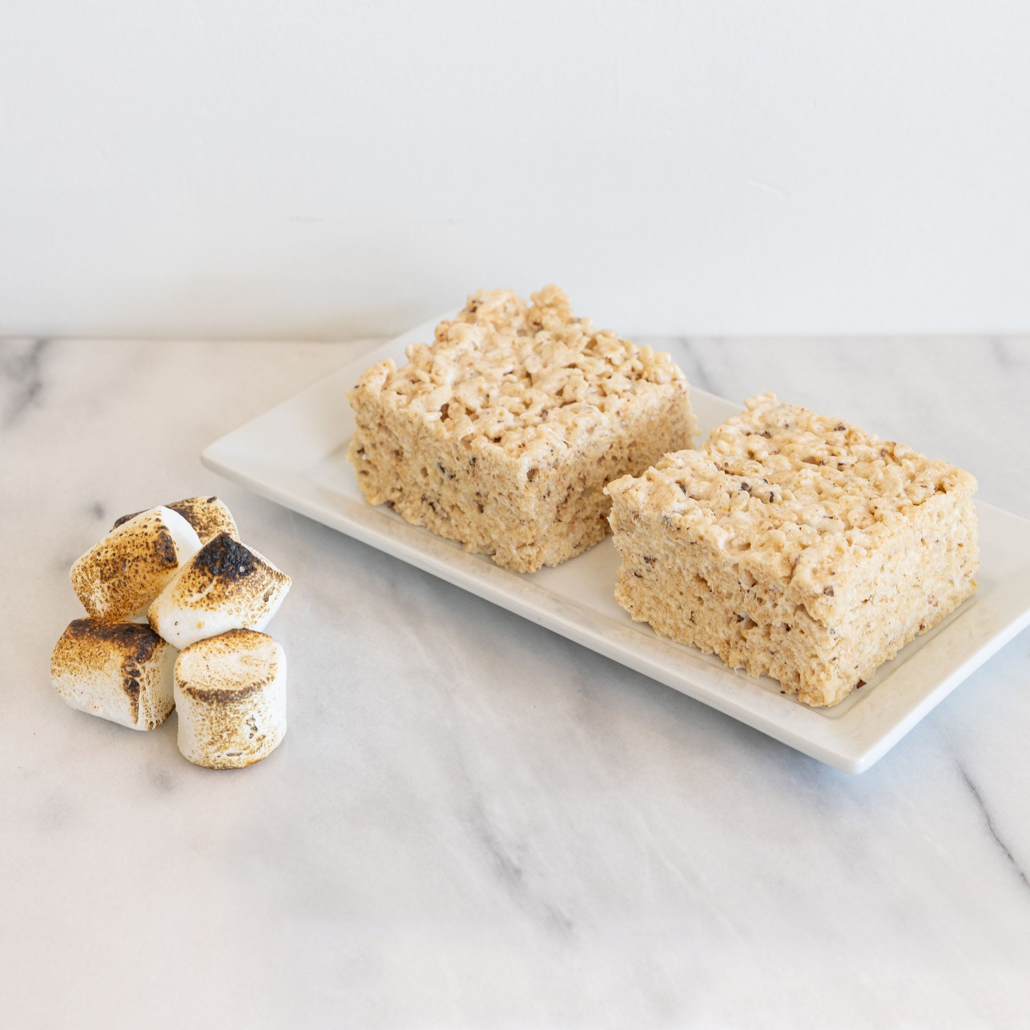 toasted marchmallow rice cereal treats