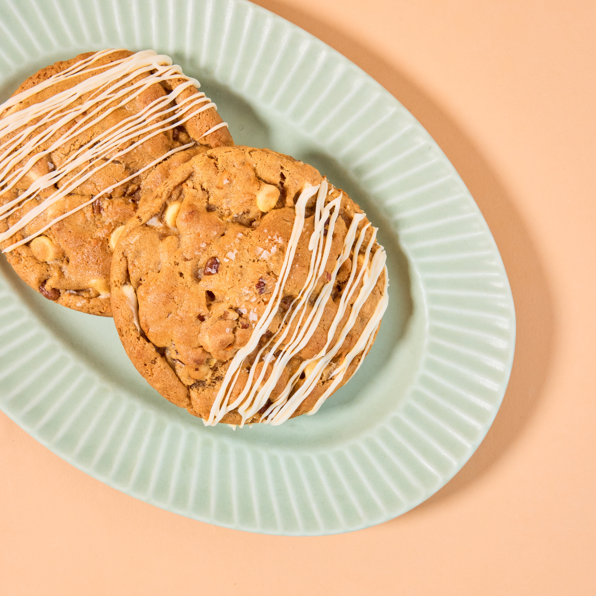 Carrot Cake Cookie with Cream Cheese Filling
