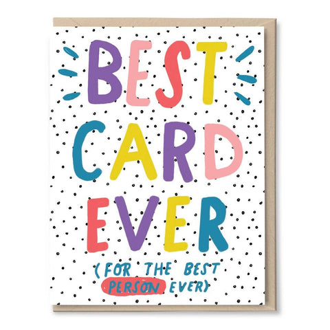 Best Card Ever Card
