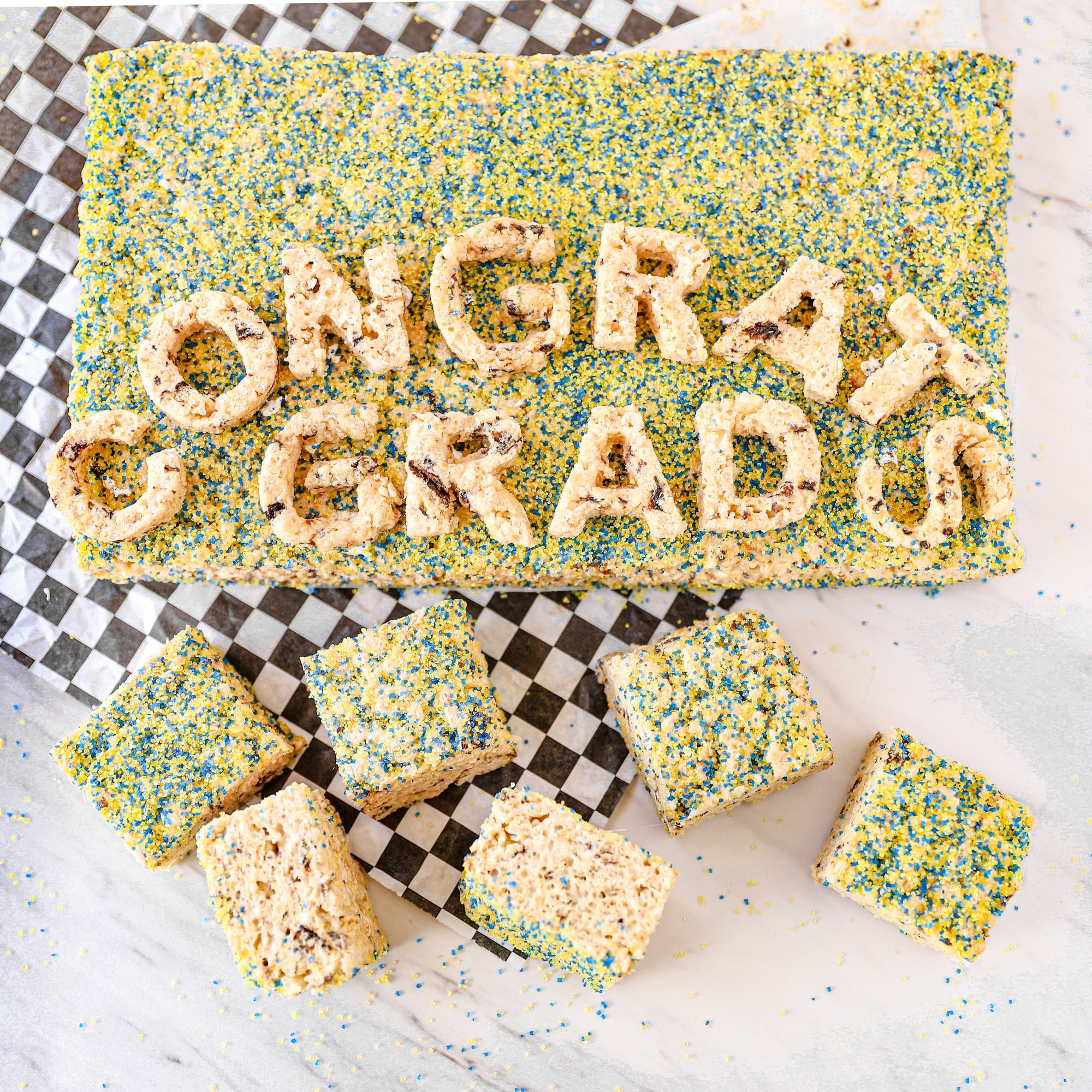 "Congrats Grad" Half Sheet RKT